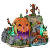 Lemax Spooky Town - Isle Of Creepy Jacks, With 4.5V Adaptor